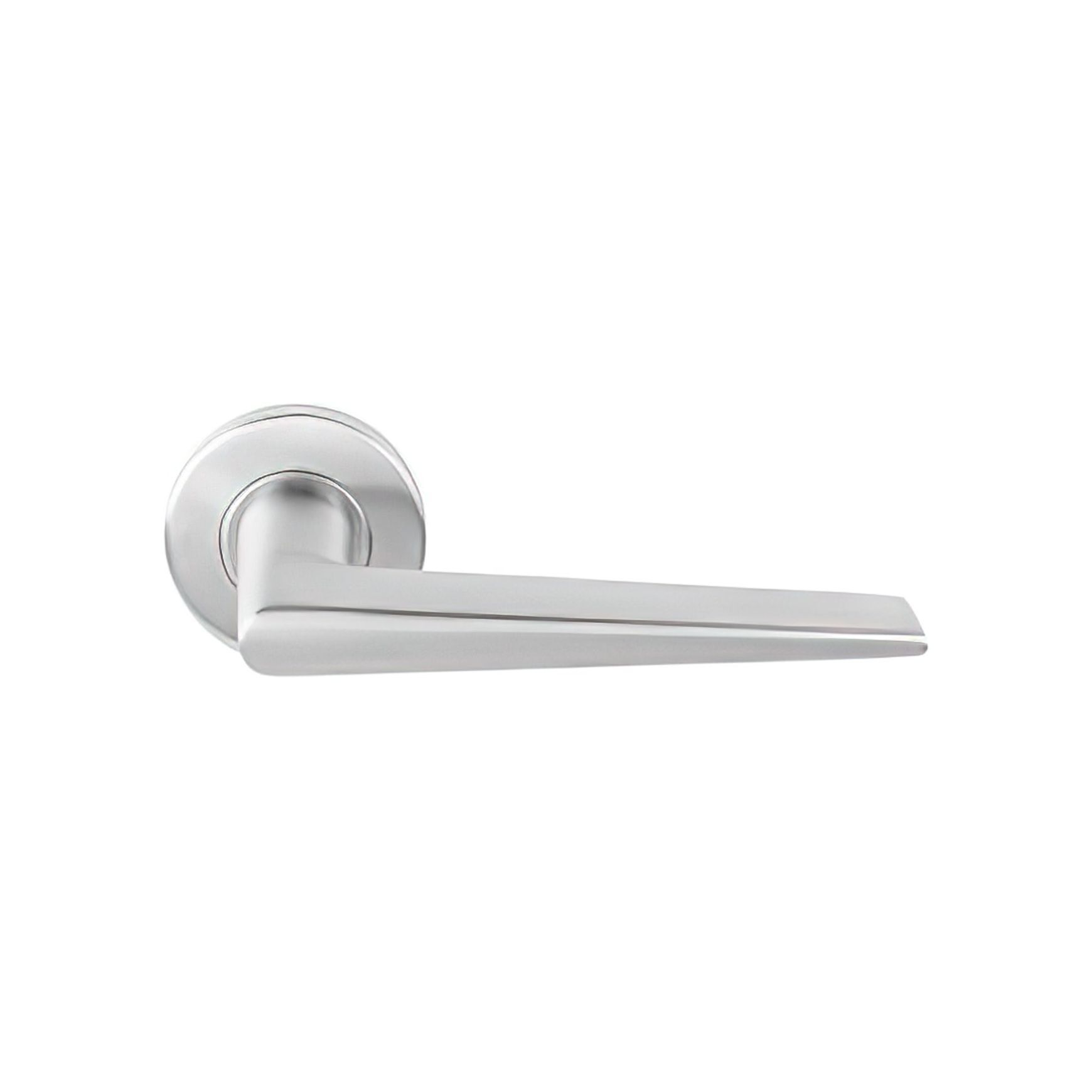 Formani BASICS LB21 Solid Sprung Lever Handle on Rose