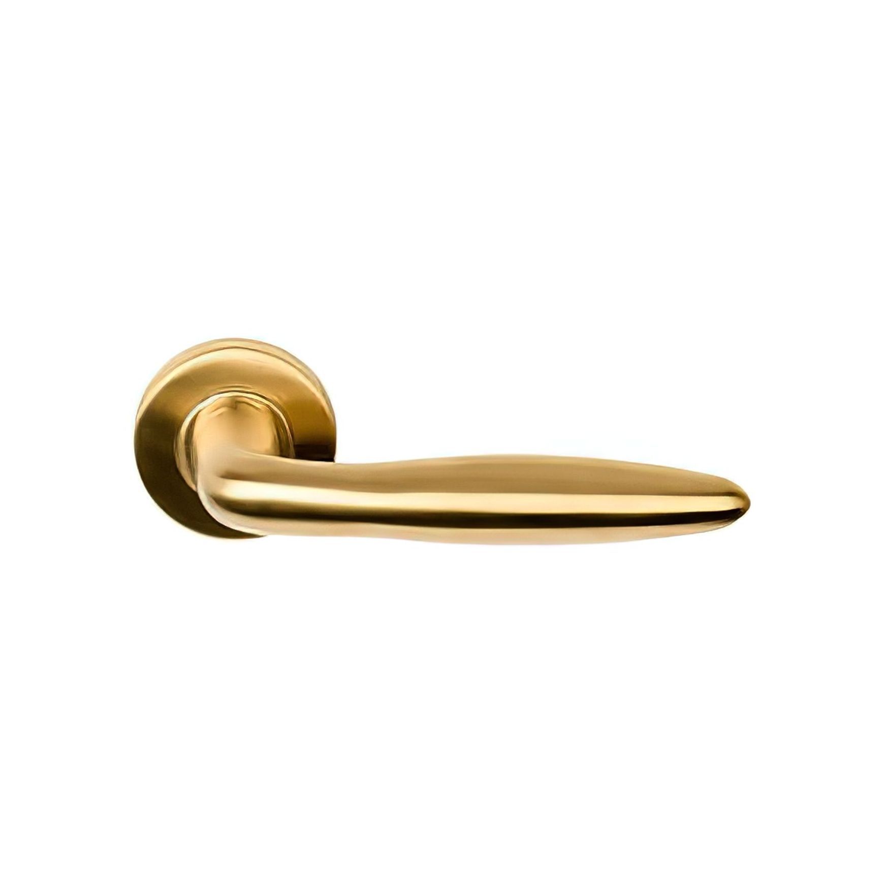 Formani BASICS LB18 Solid Sprung Lever Handle on Rose