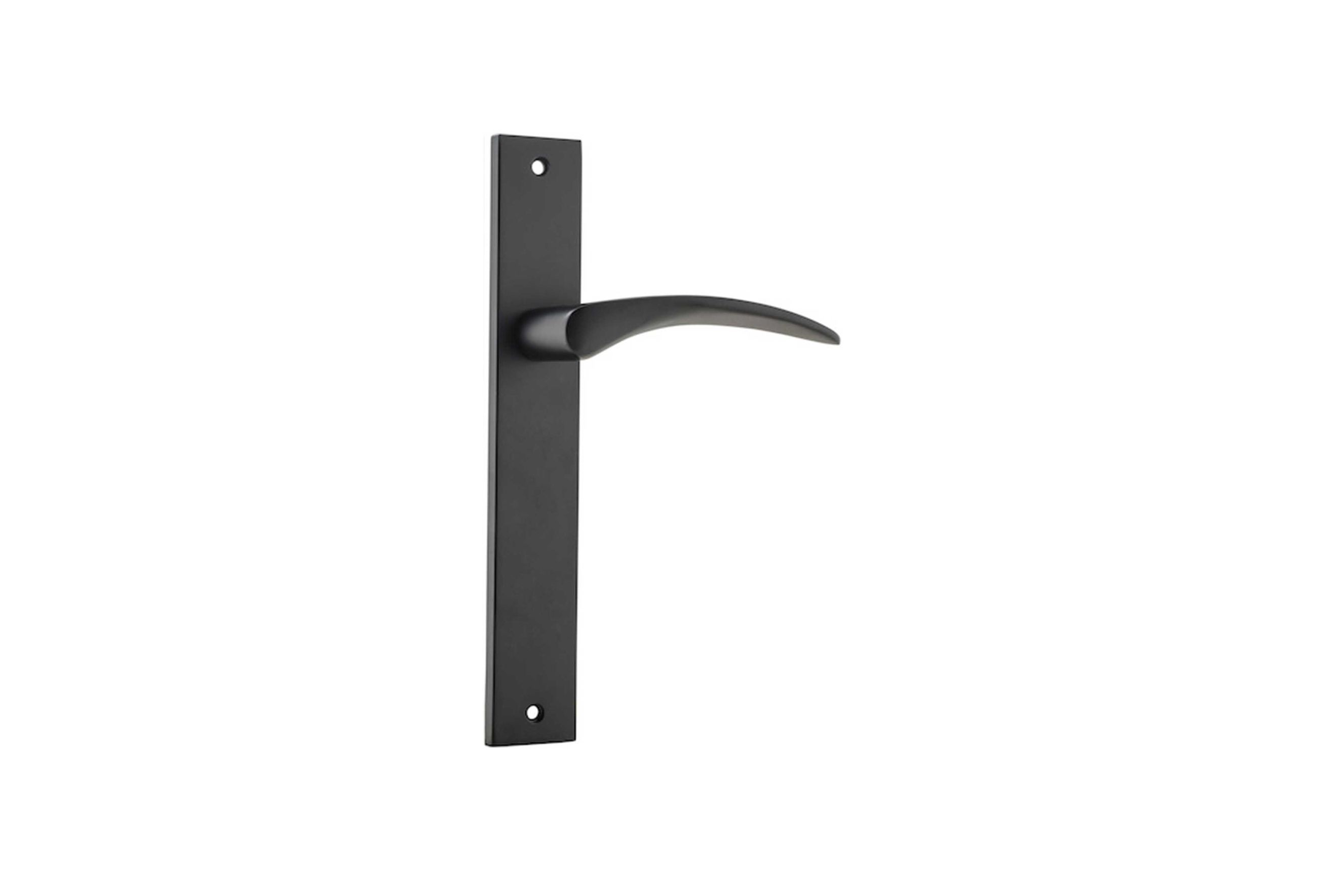 Oxford Door Lever Rectangular Backplate