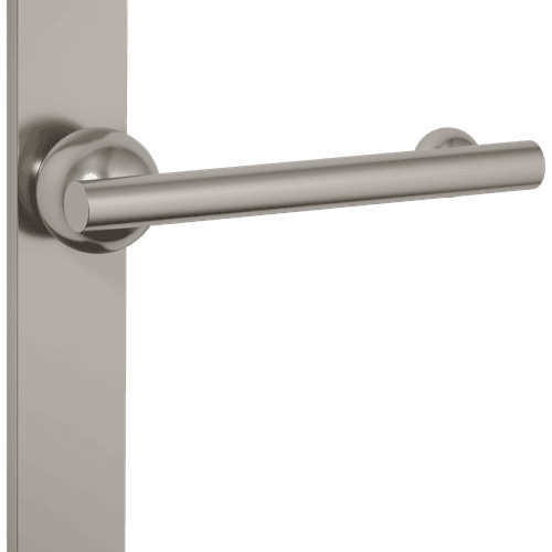 Futurismo Return Door Lever on Oval Backplate