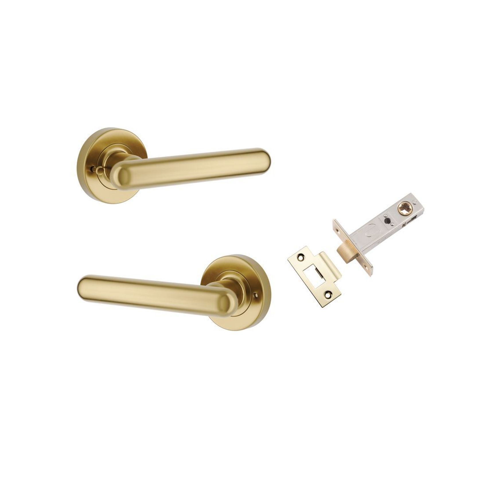 Puerto Lever - Round Rose | Brushed Gold PVD