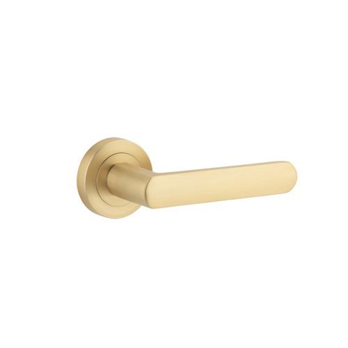 Osaka Door Lever Round Rose