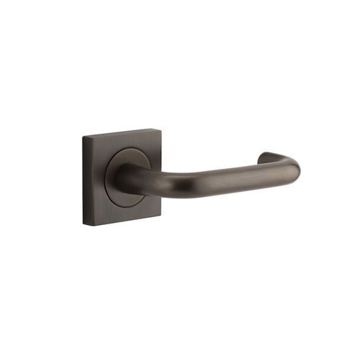 Oslo Door Lever Square Rose