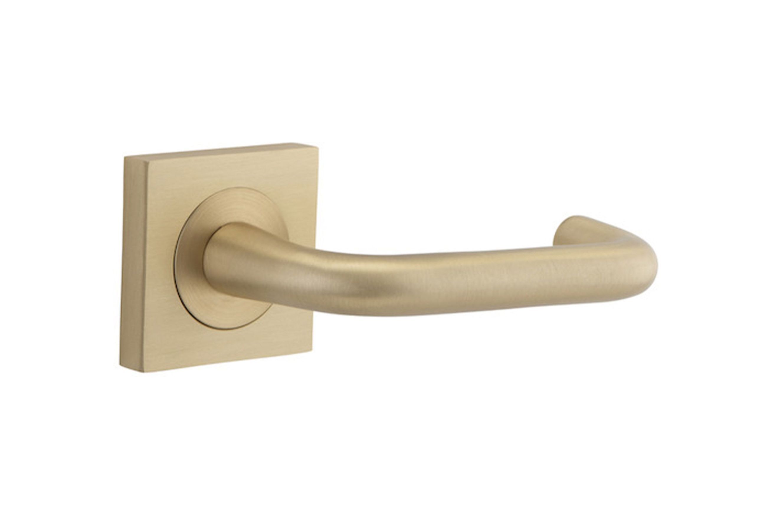 Oslo Door Lever Square Rose