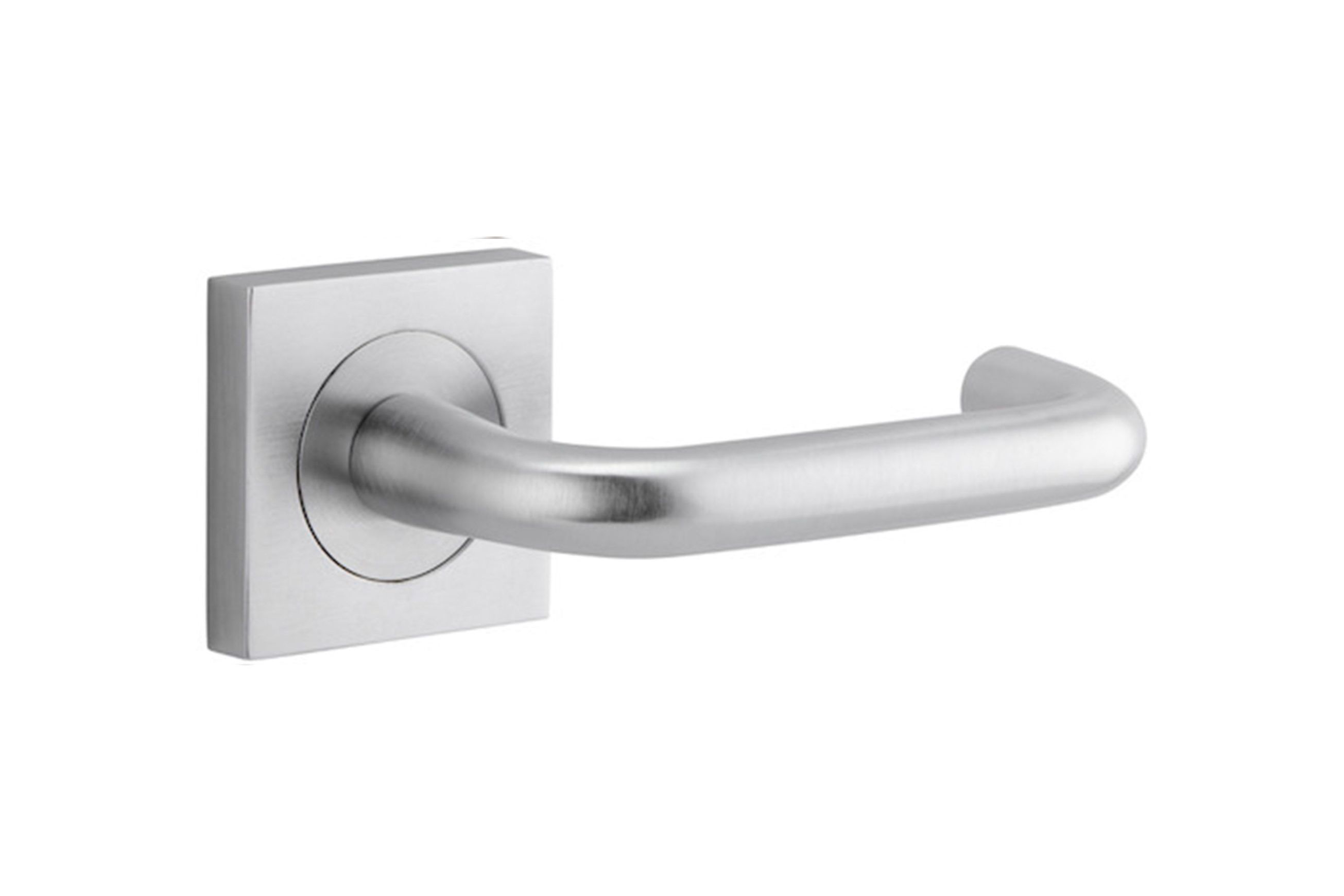 Oslo Door Lever Square Rose