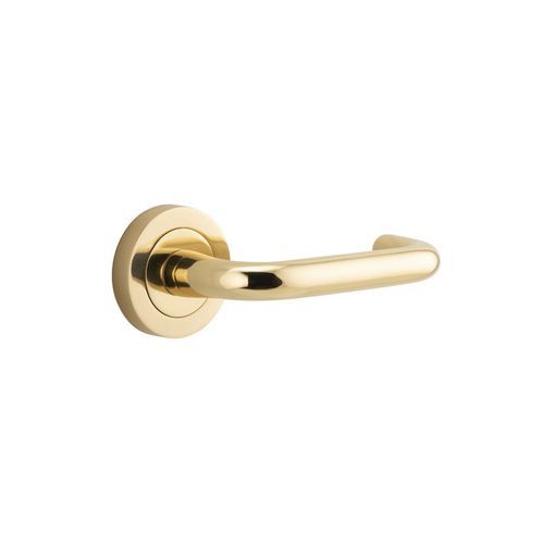 Oslo Door Lever Round Rose