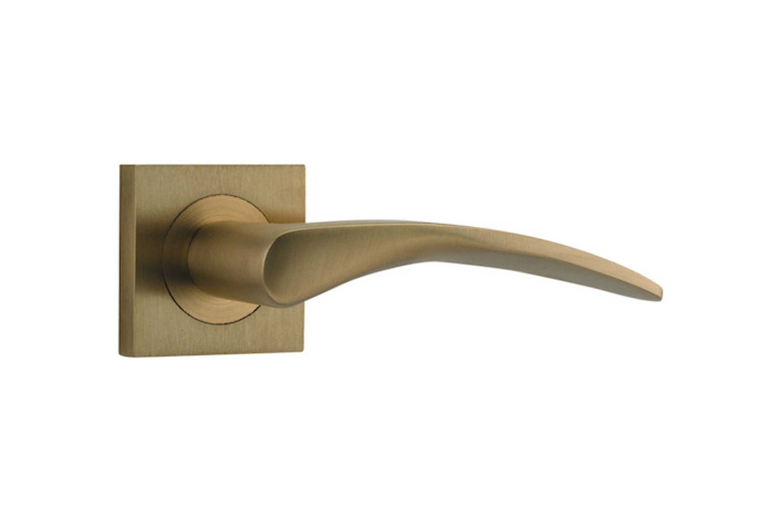 Oxford Door Lever Square Rose