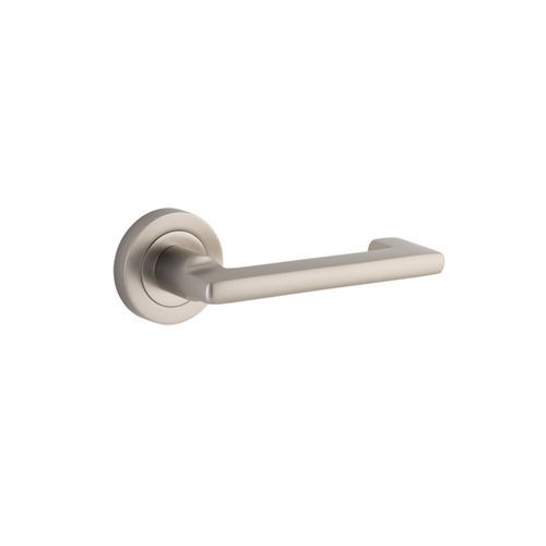Baltimore Return Door Lever Round Rose