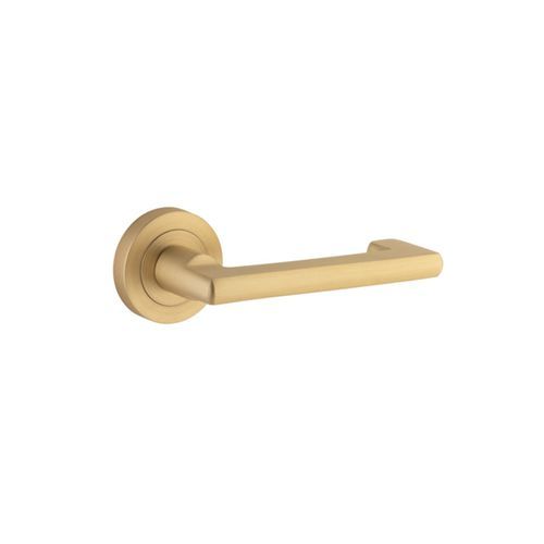 Baltimore Return Door Lever Round Rose