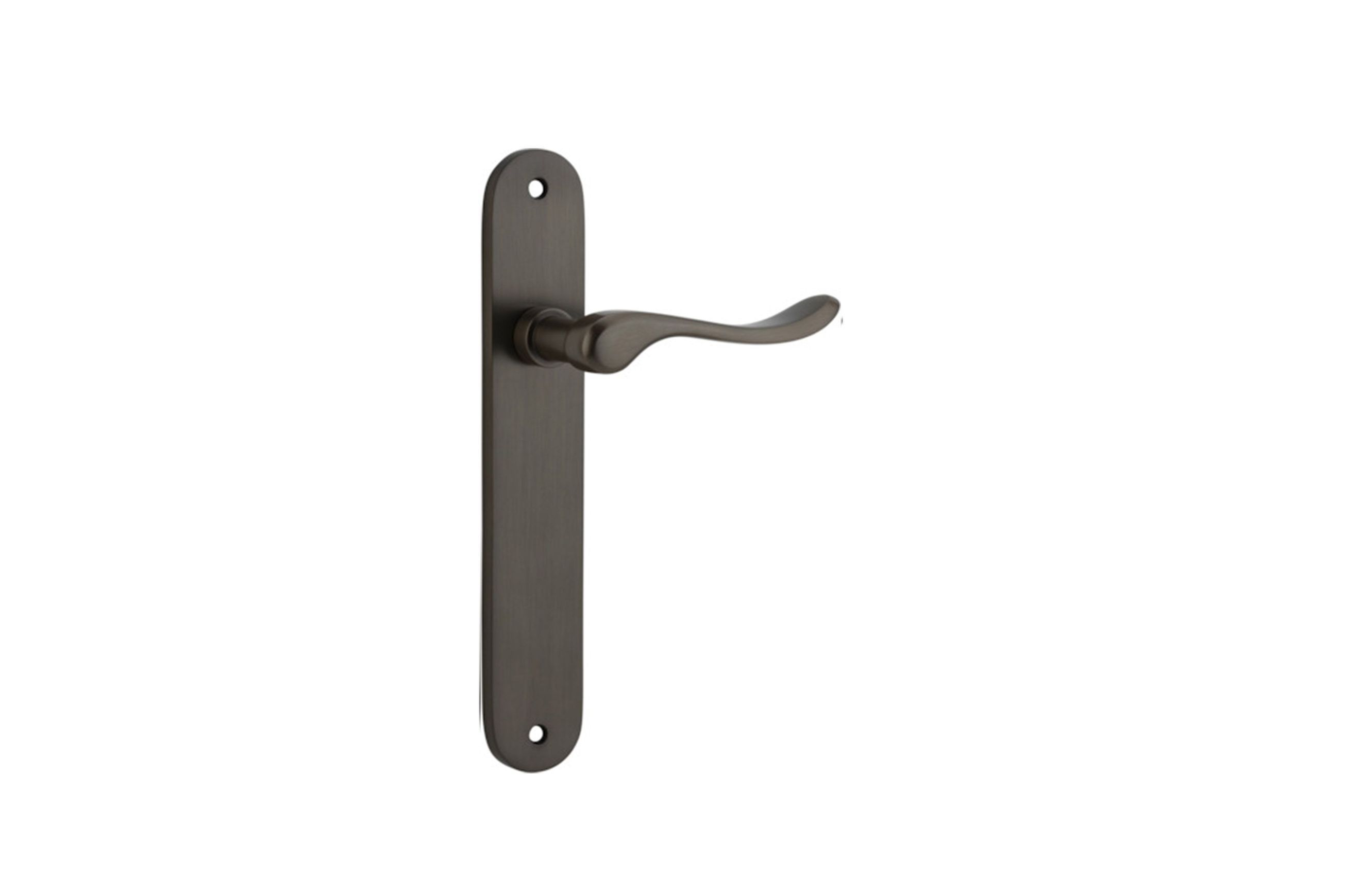 Stirling Door Lever Oval Backplate