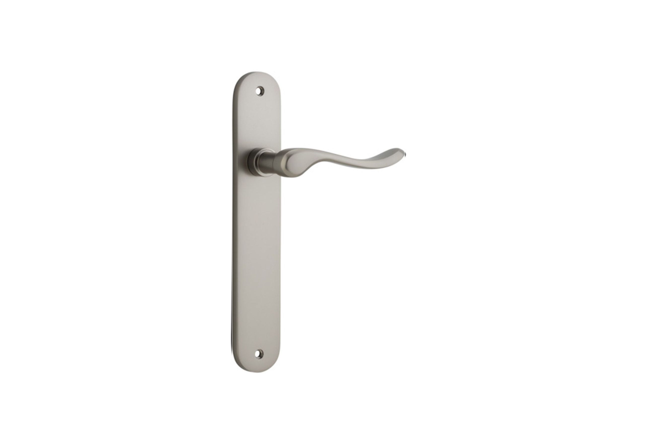 Stirling Door Lever Oval Backplate