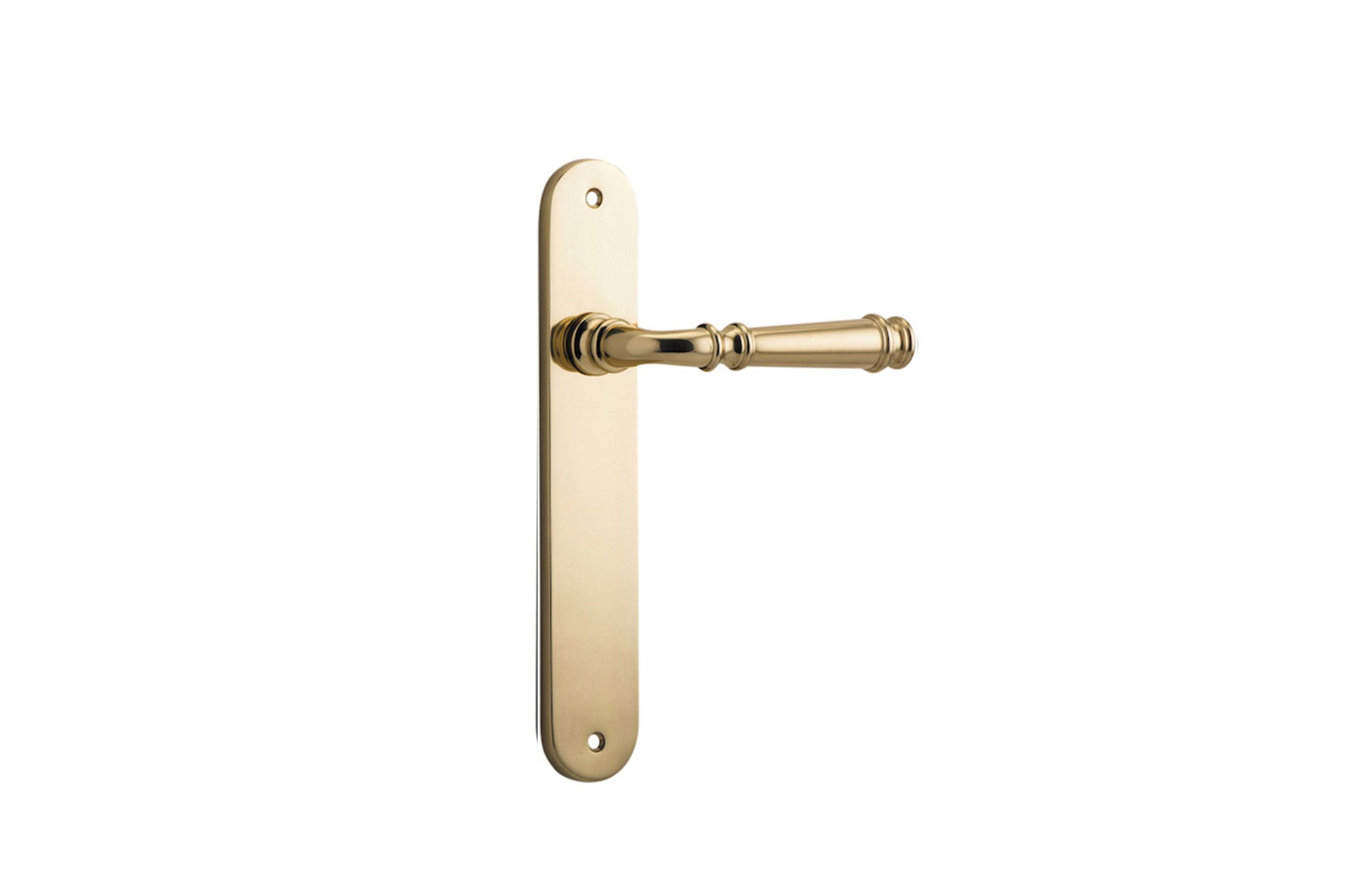 Verona Door Lever Oval Backplate