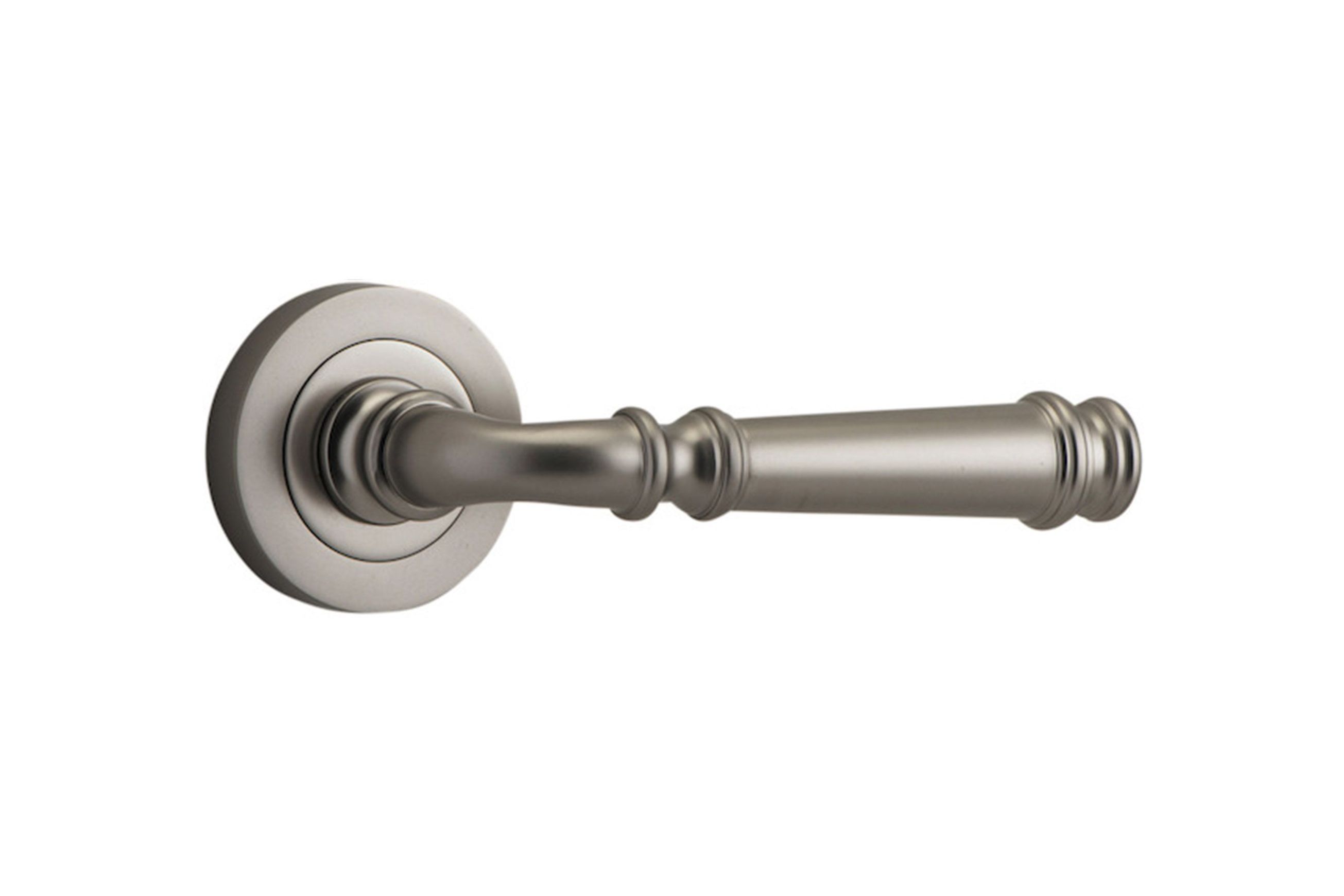 Verona Door Lever Round Rose