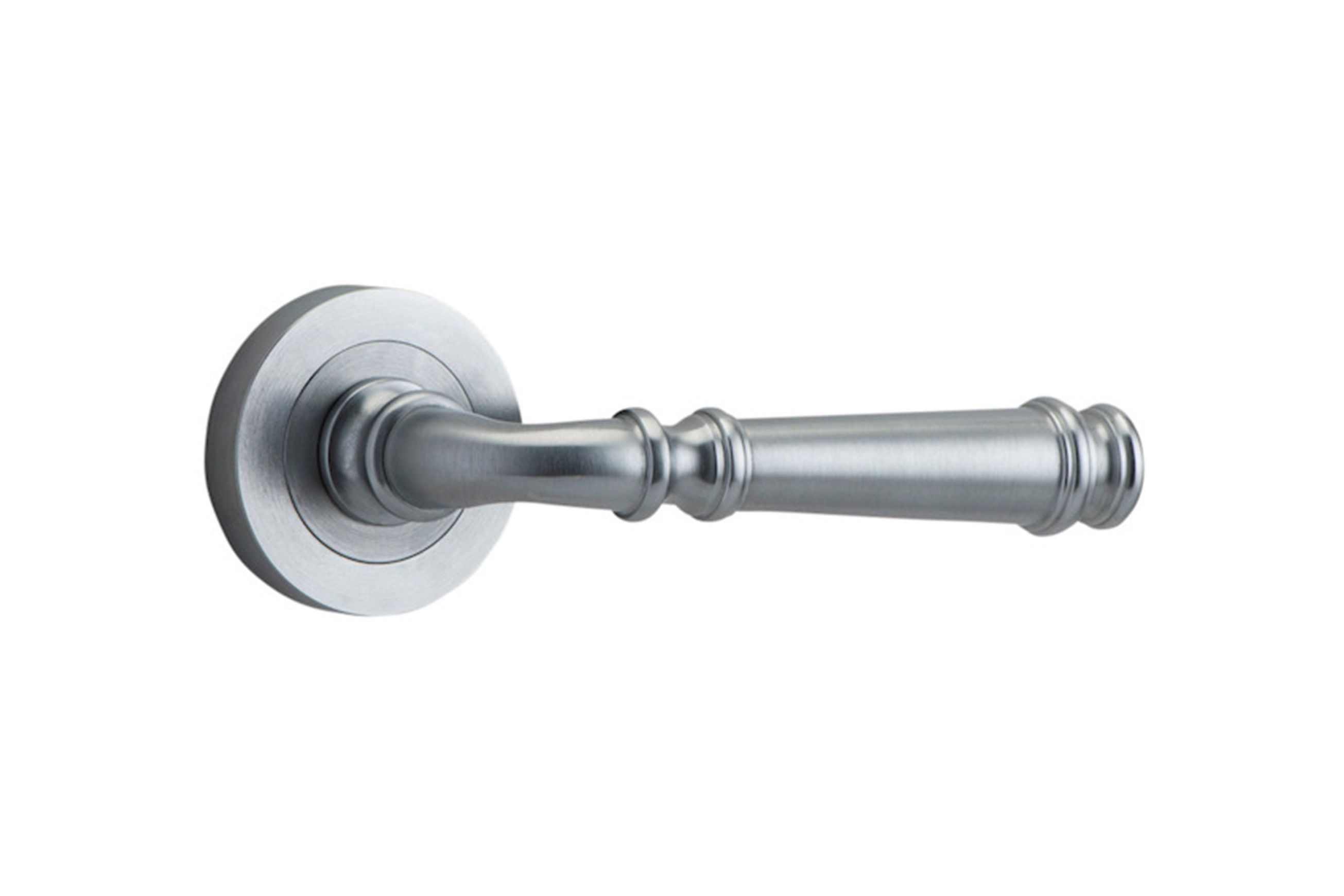 Verona Door Lever Round Rose