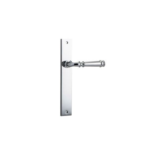Verona Door Lever Rectangular Backplate
