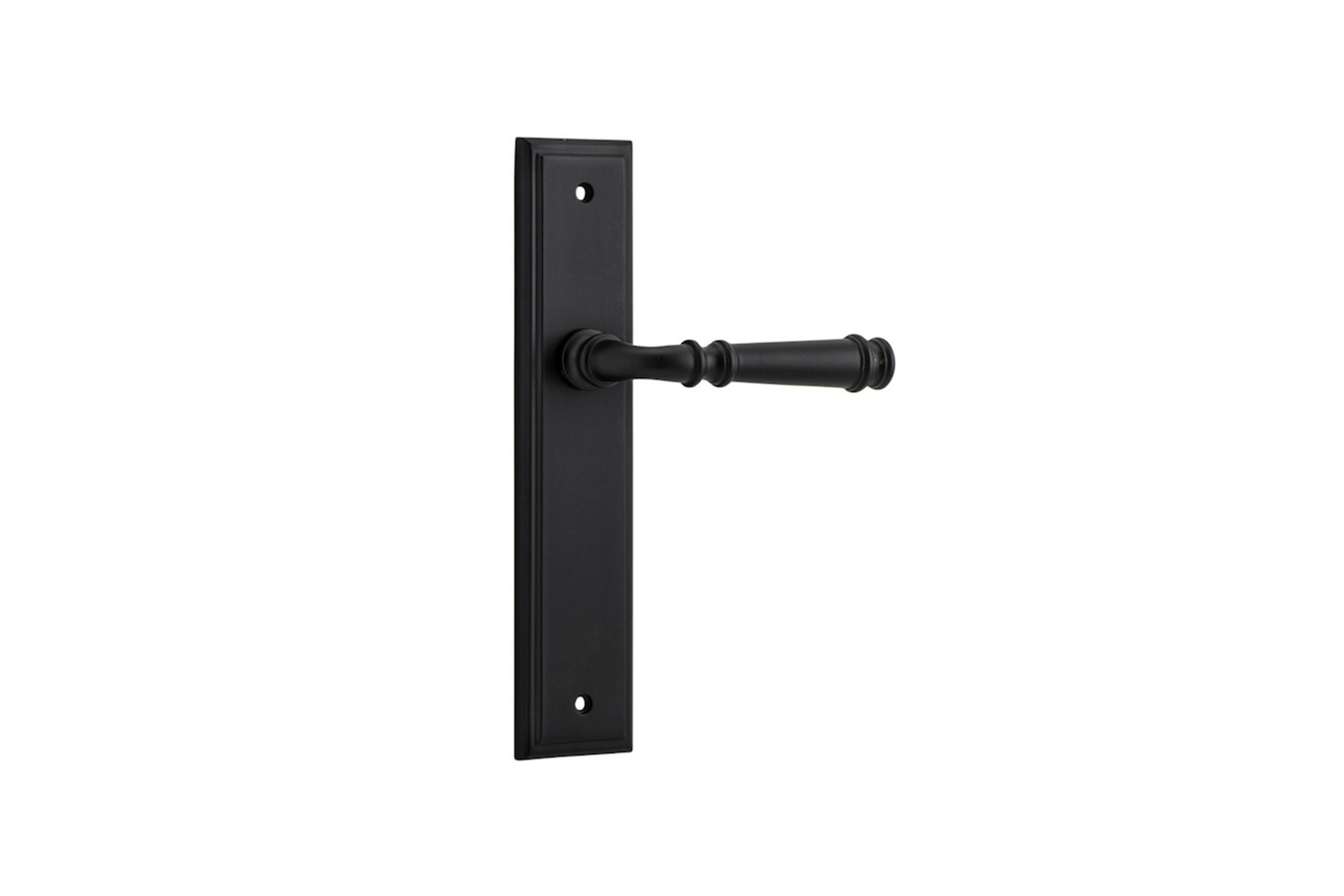 Verona Door Lever Stepped Backplate
