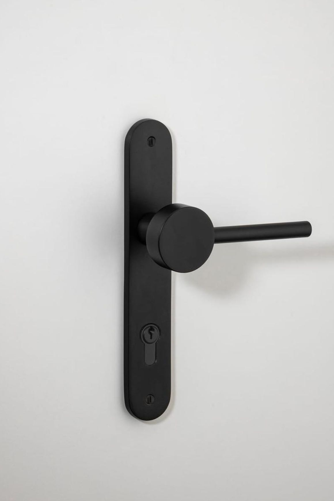 Geppetto Door Lever - Oval Backplate