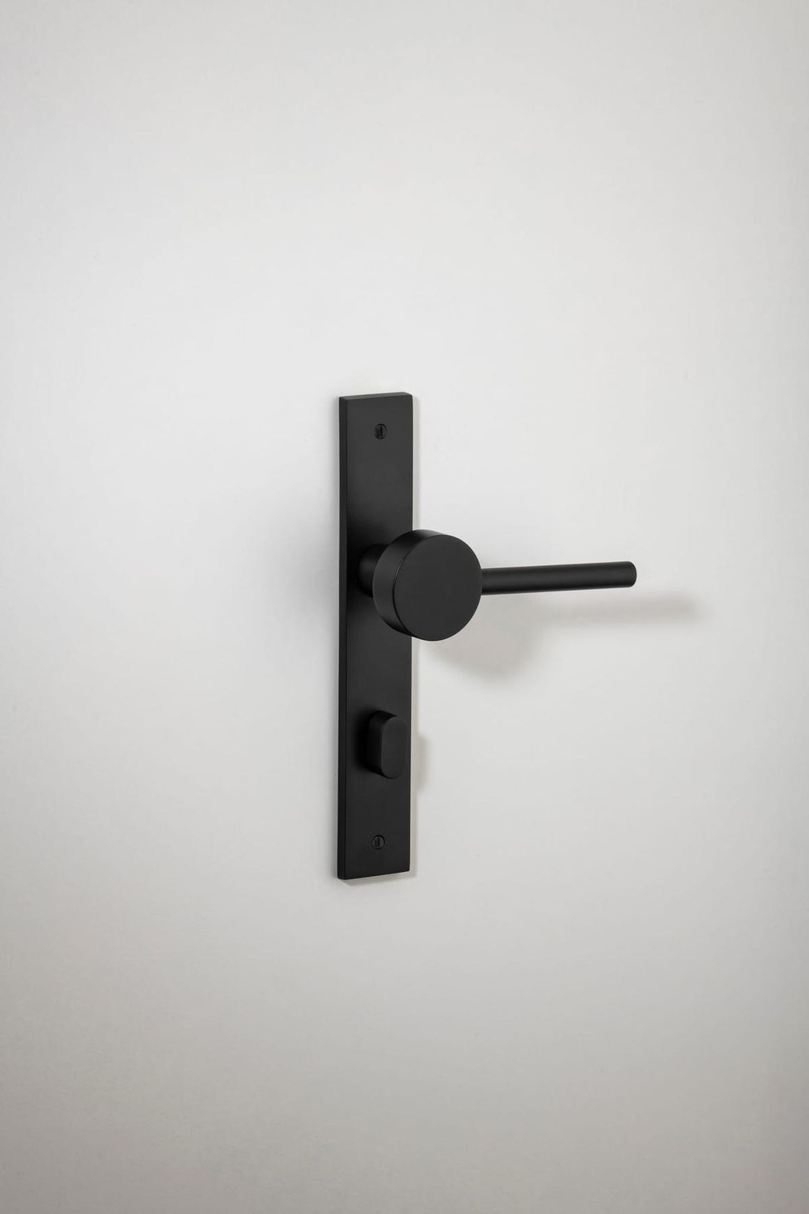 Geppetto Door Lever - Rectangular Backplate
