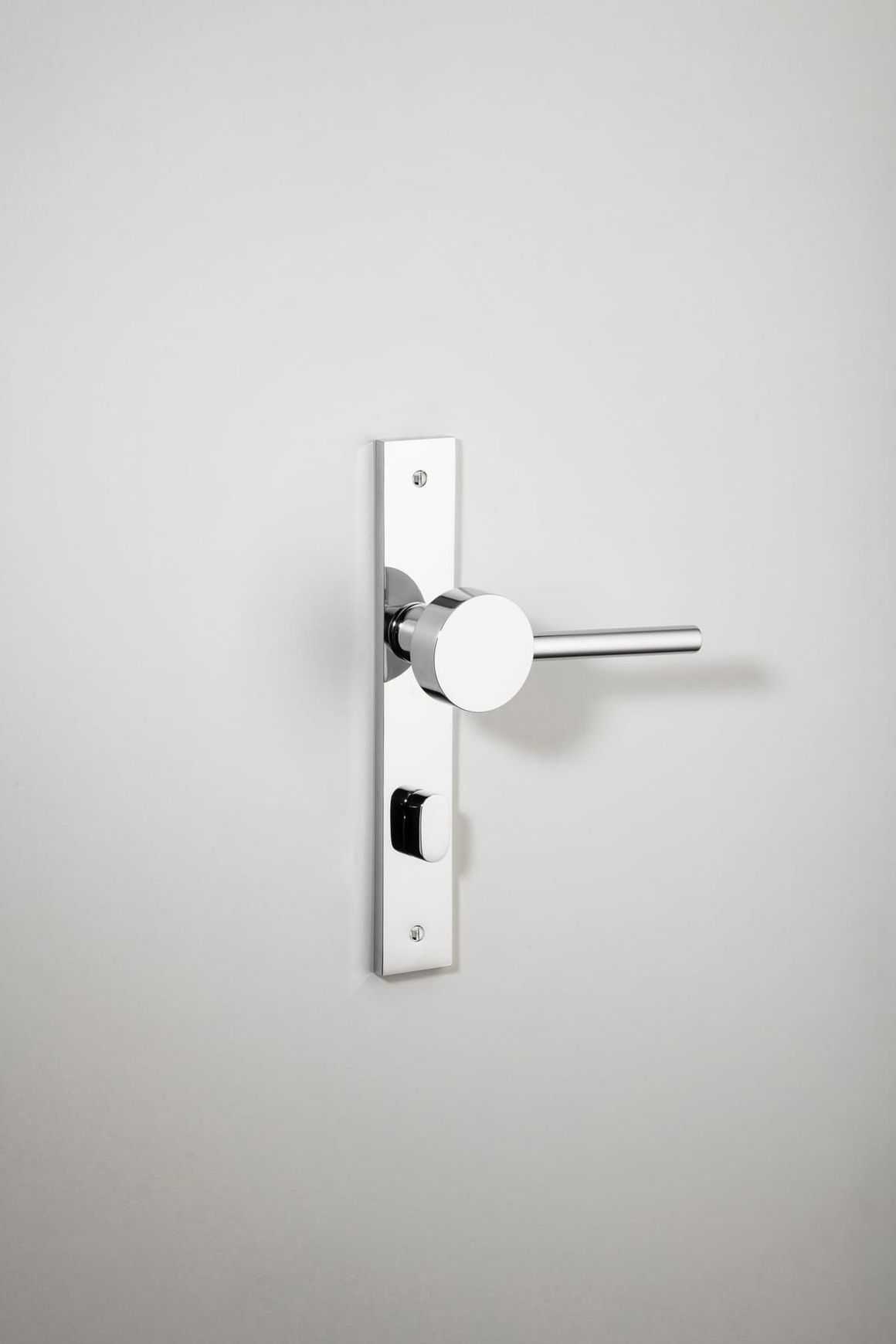Geppetto Door Lever - Rectangular Backplate