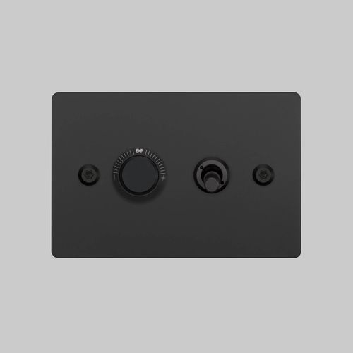 2G Toggle + Dimmer | Horizontal | Linear