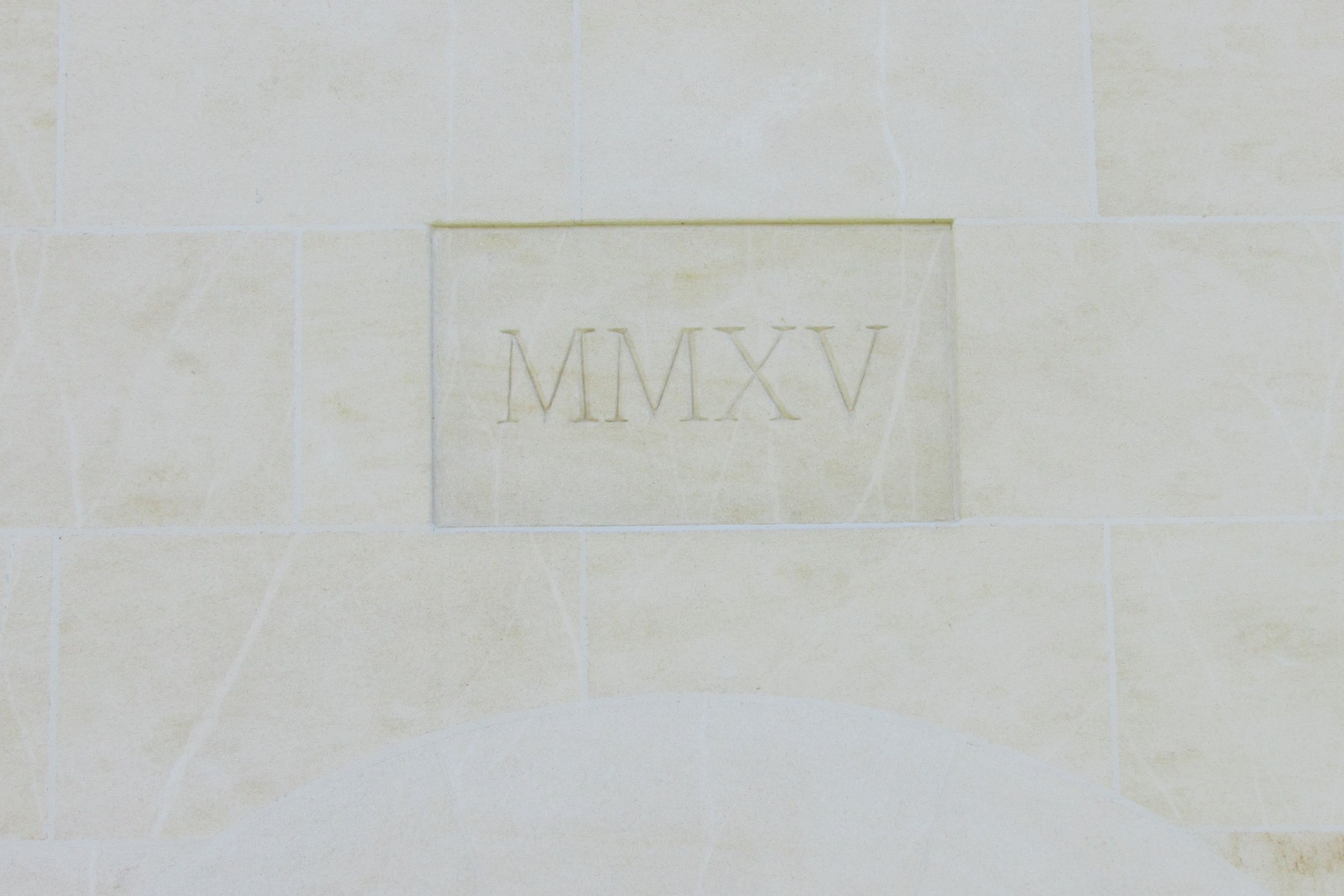 Limestone Engraved Name & Date Stones