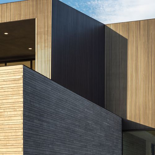 Eco Outdoor Linear Stone Wall