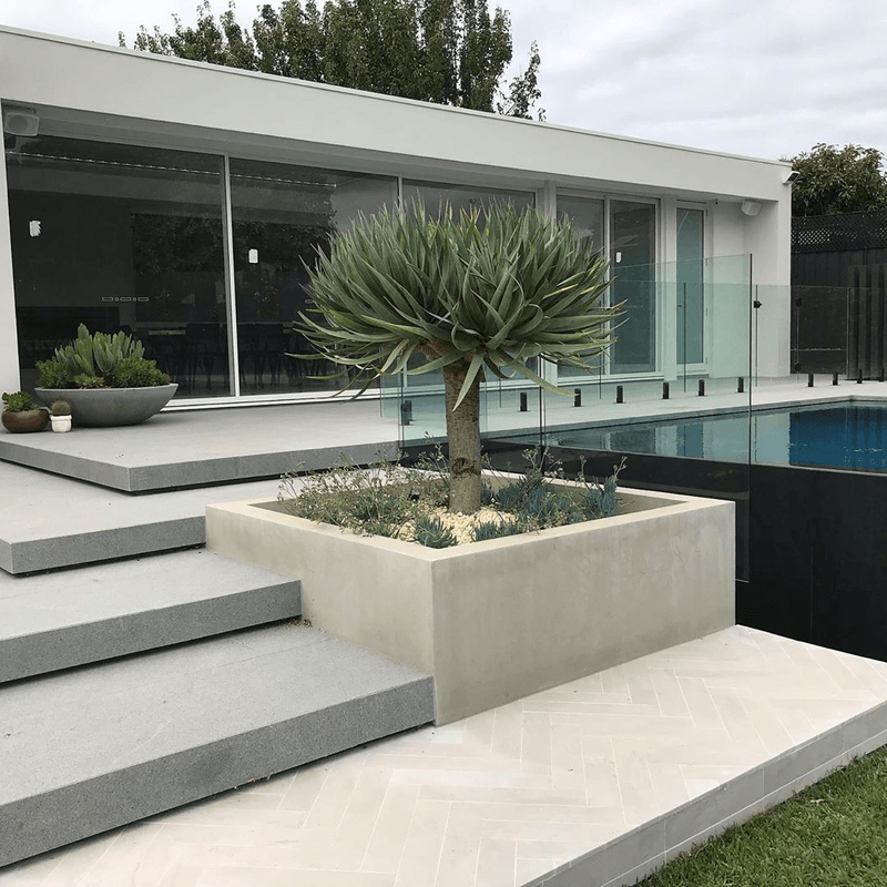 Jazz White Sandblasted