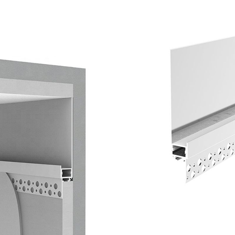 Plaster-in Trimless Profiles for Cove Lighting