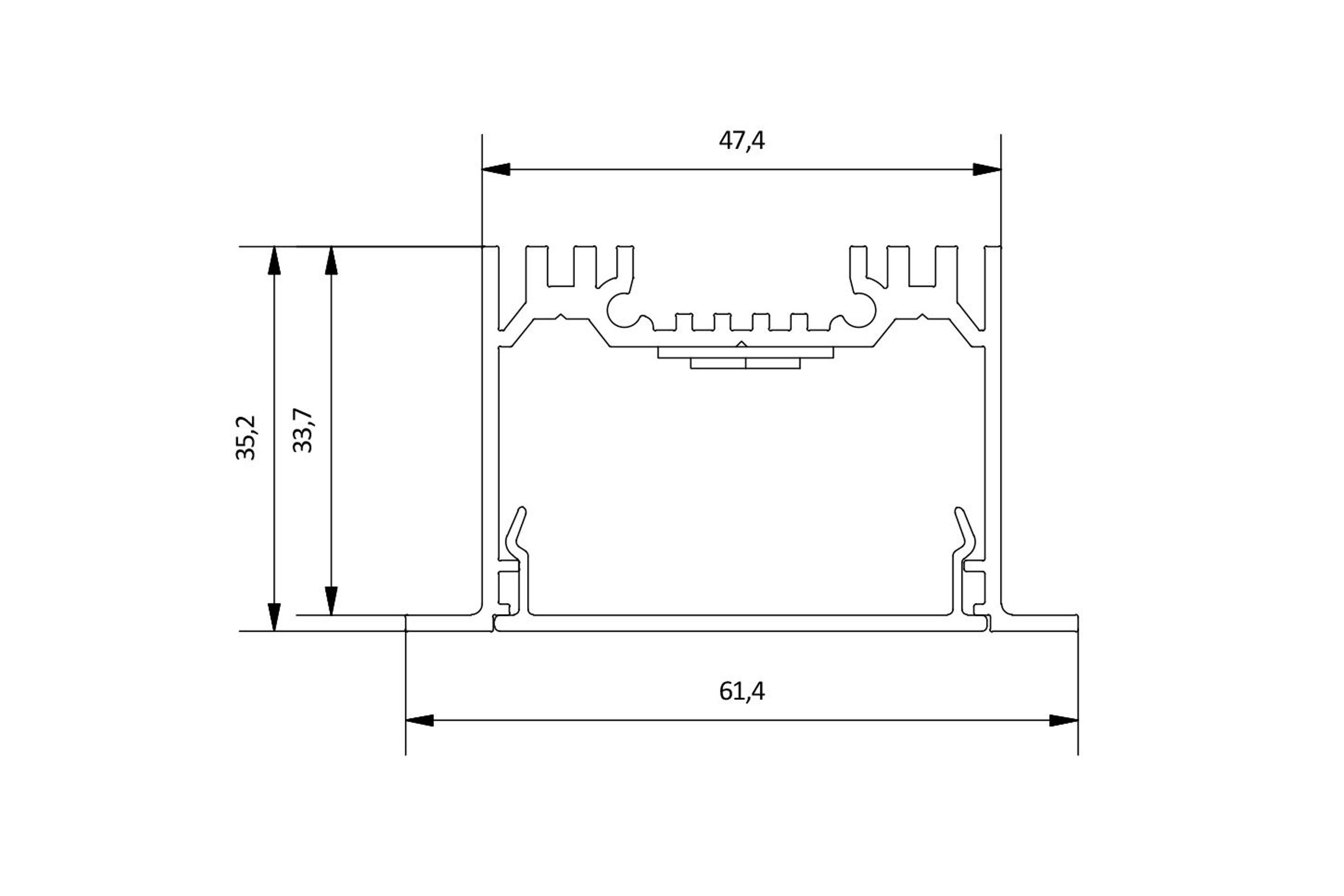 Downhill Dan 35 Linear LED Light