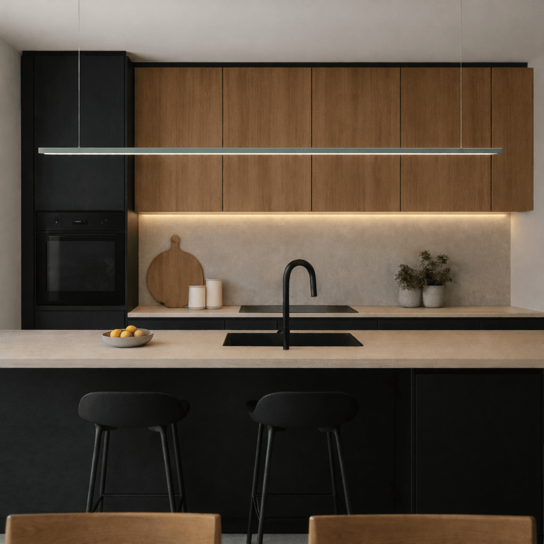 Capsühl Linear LED Pendant Custom Colour