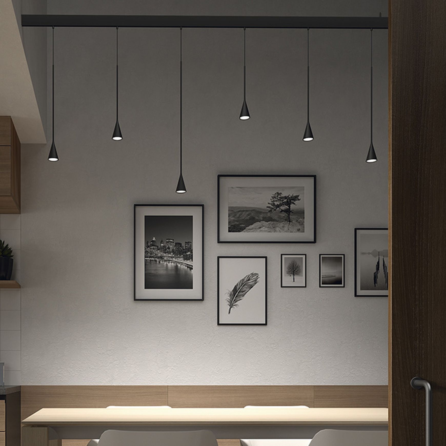 Skybell Linear S/7L/20 | Pendant