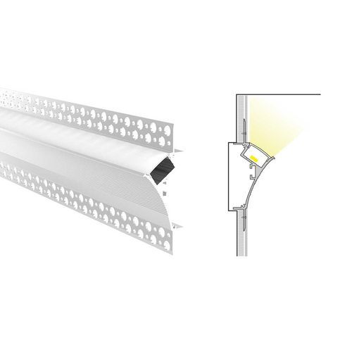 Extruded Aluminium Cornice Profile TL017