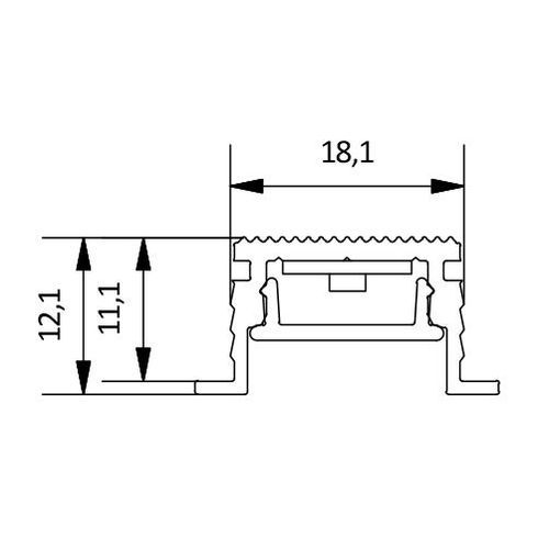 Tiny Tim 11 Linear LED Light