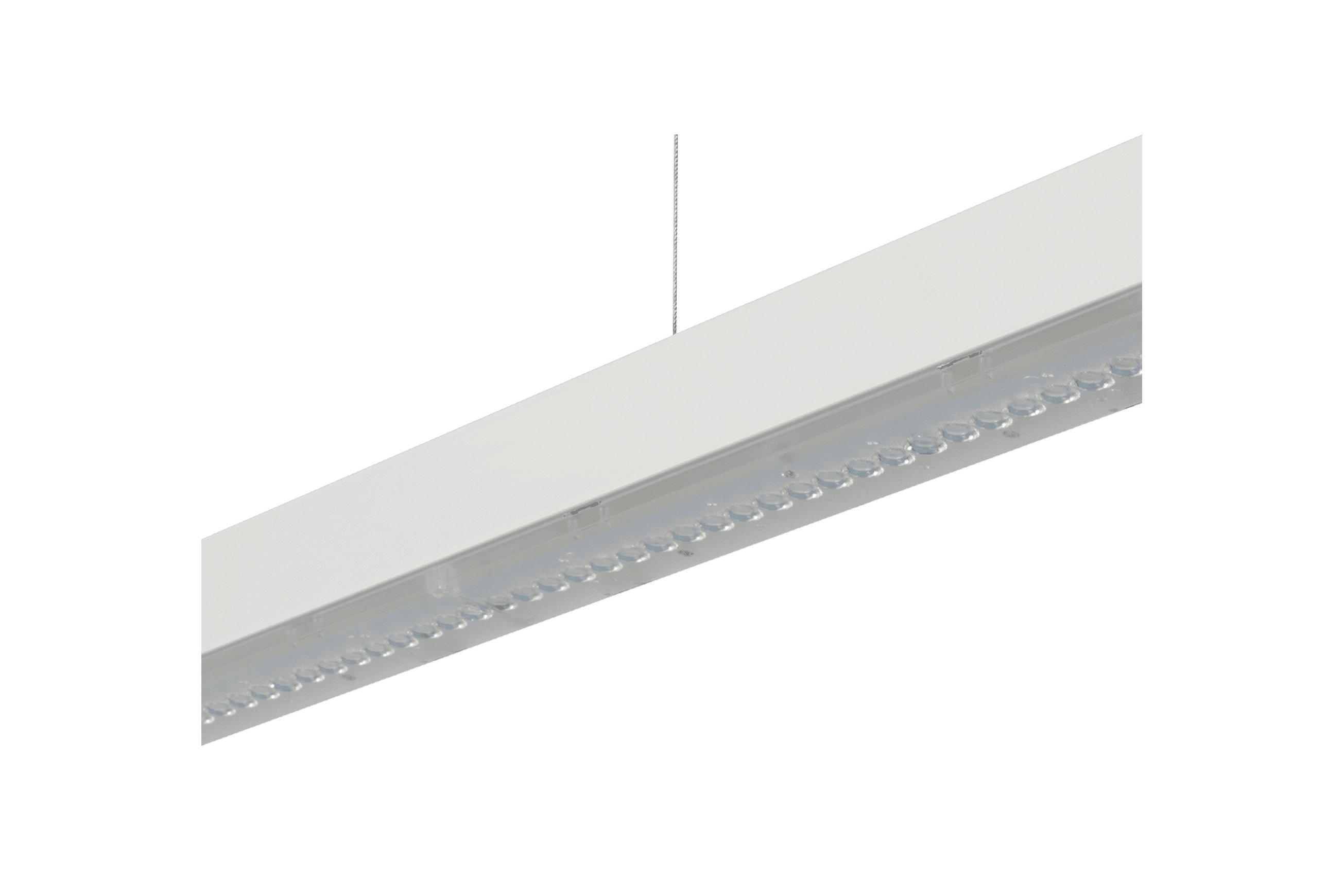 Direct Suspended Light Retail Optic For Continuous Line