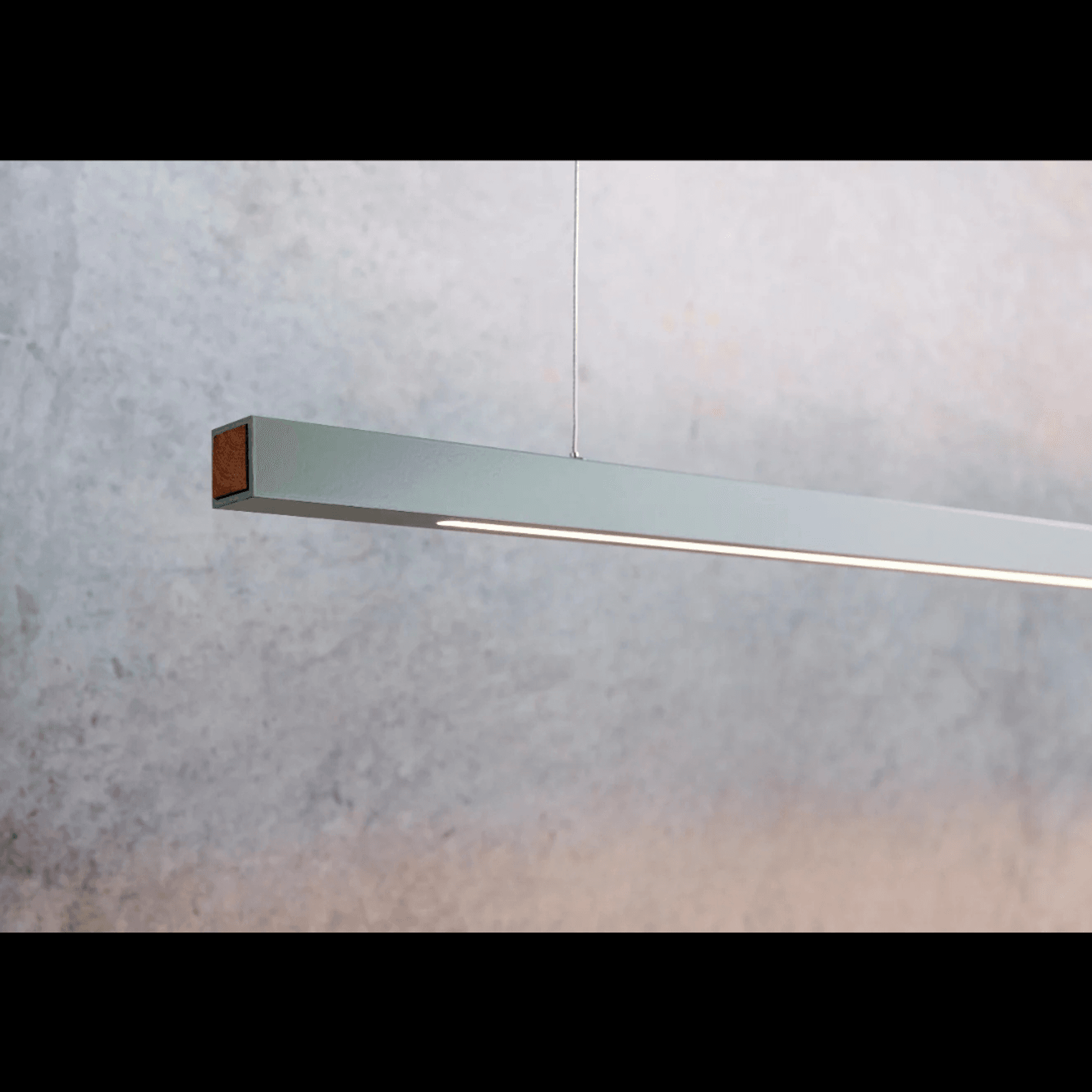 Capsühl Linear LED Pendant Custom Colour