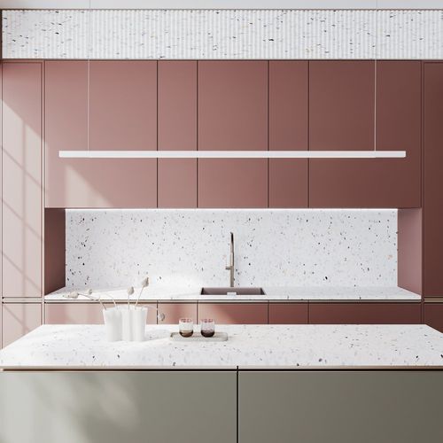 Capsühl Linear LED Linear Pendant White