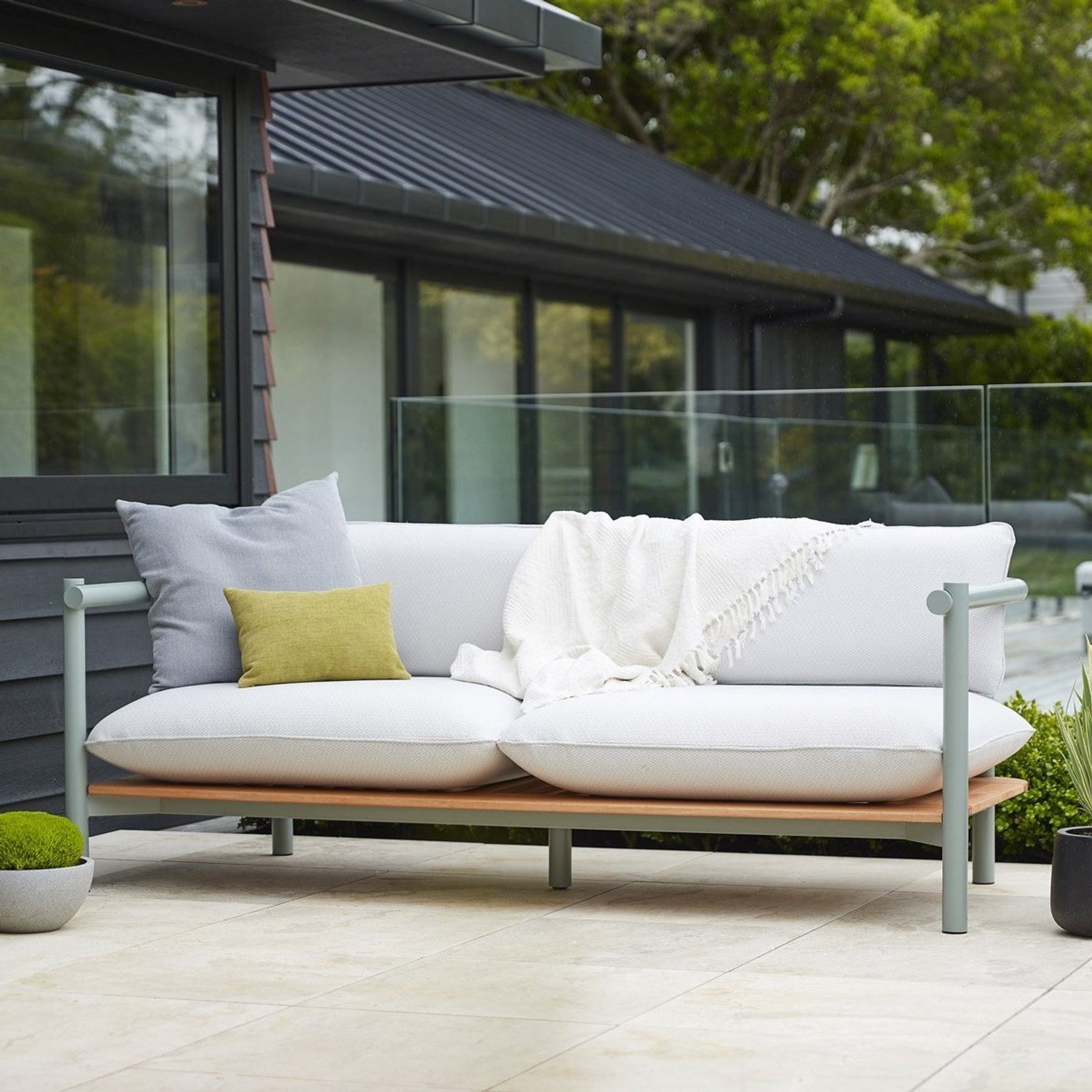 Kin Outdoor Sofa by Tim Webber