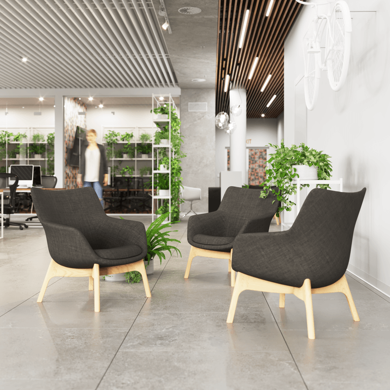 Flow Armchair - Dark Grey