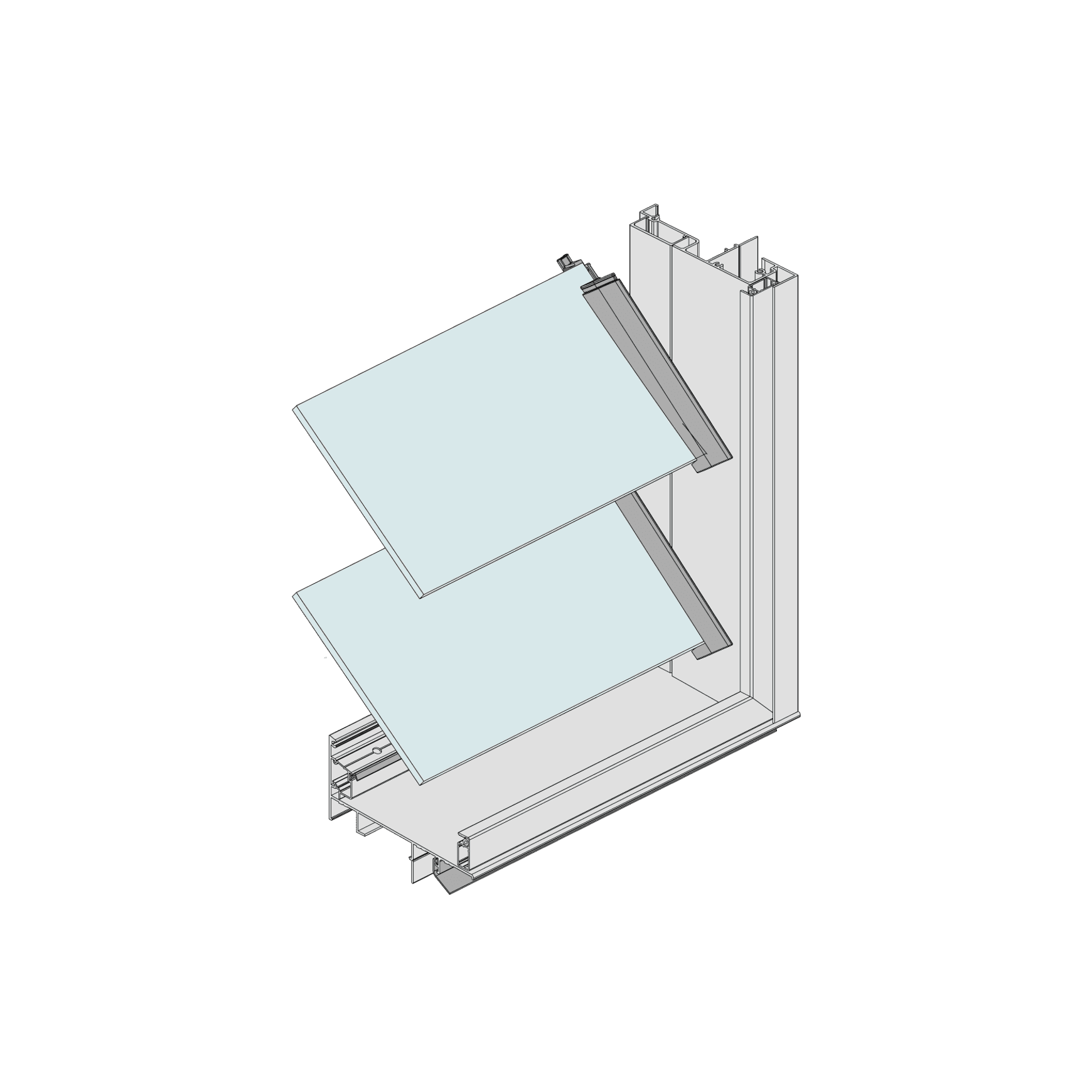 Vantage I Series 525 I LouvreMASTER™ Window