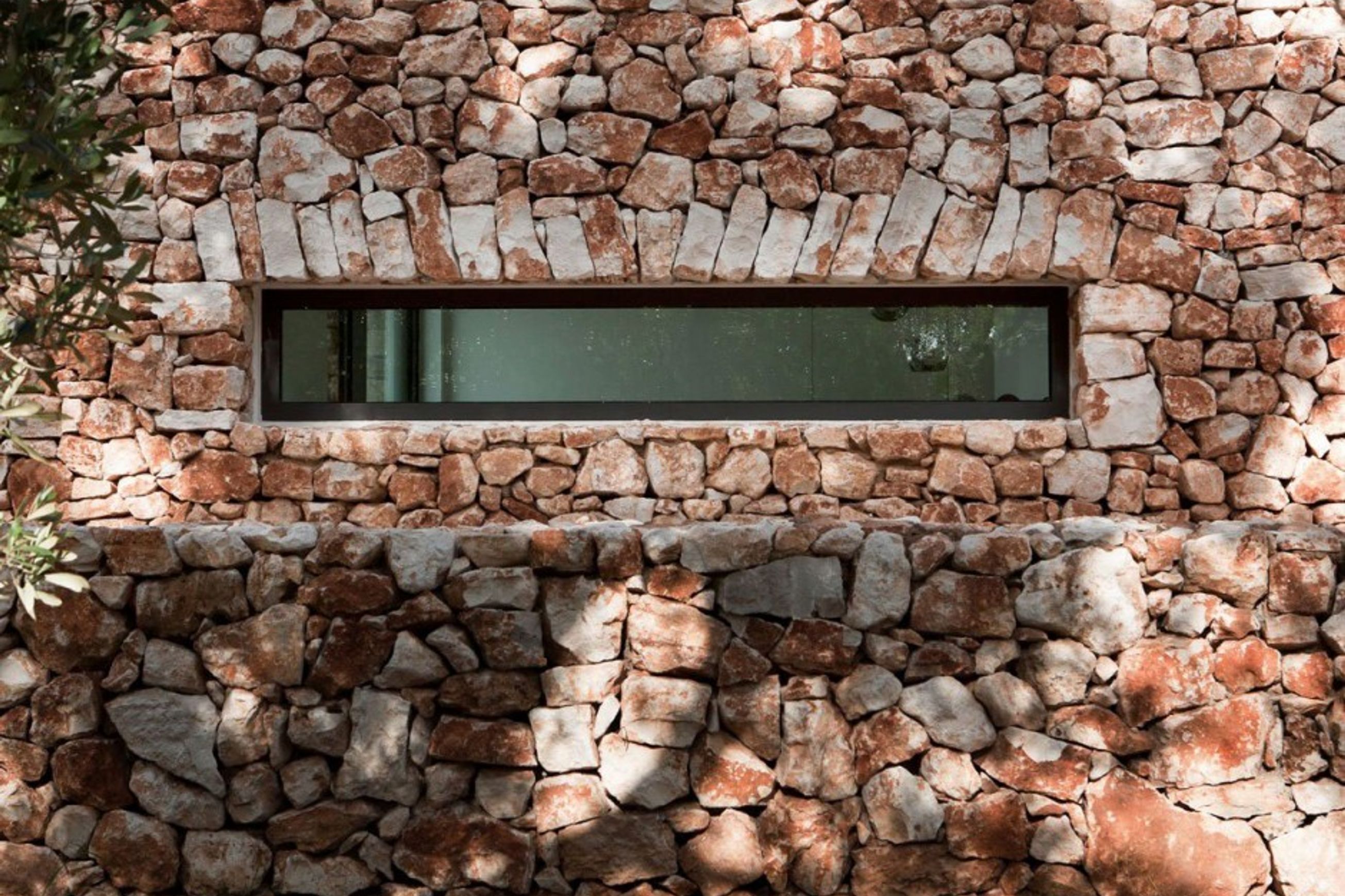 Rosso Verona Rockface Cladding