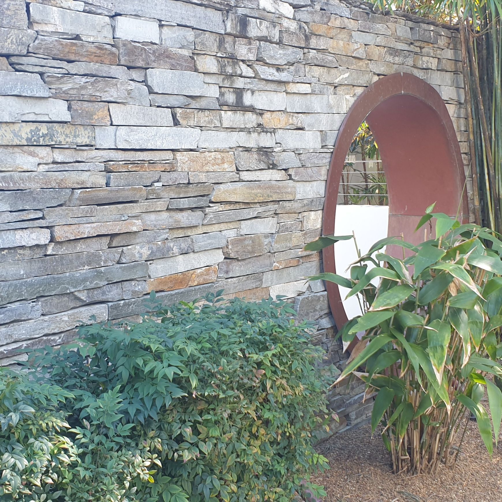 Blue Steel Ledge Wall Cladding