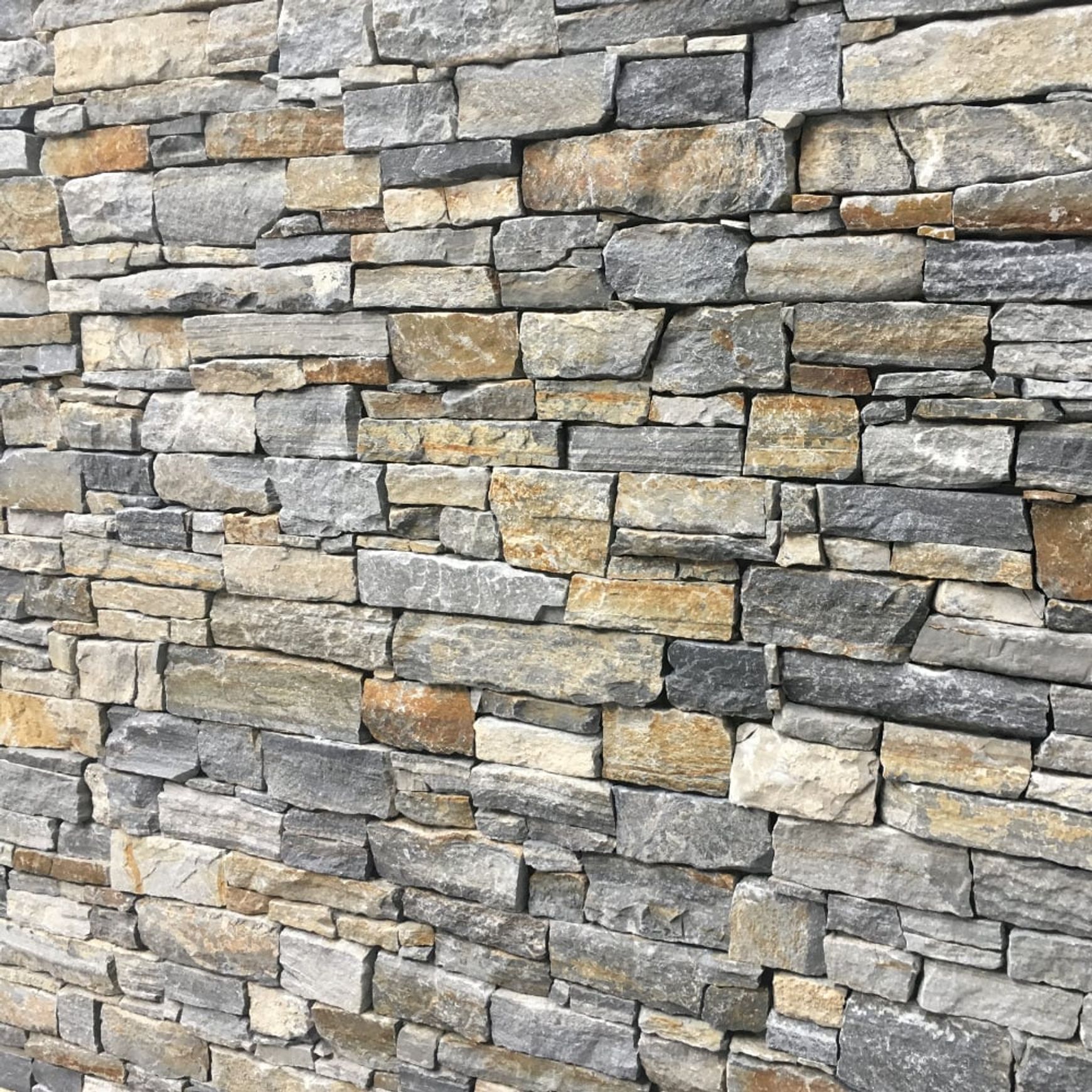 Blue Steel Ledge Wall Cladding