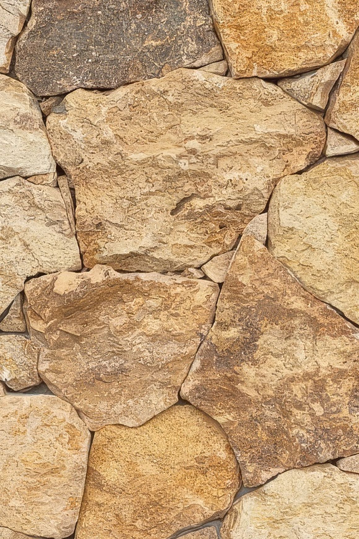 Giallo Travertine Rockface Random | Cladding - Loose
