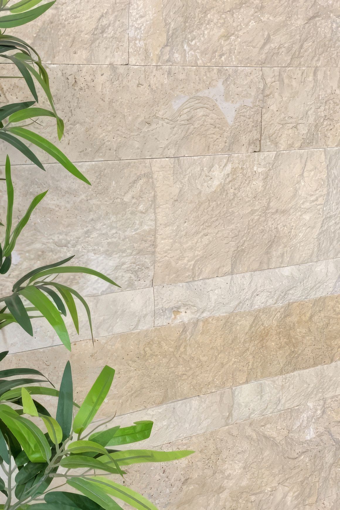 Latte Travertine Rockface | Cladding - Loose