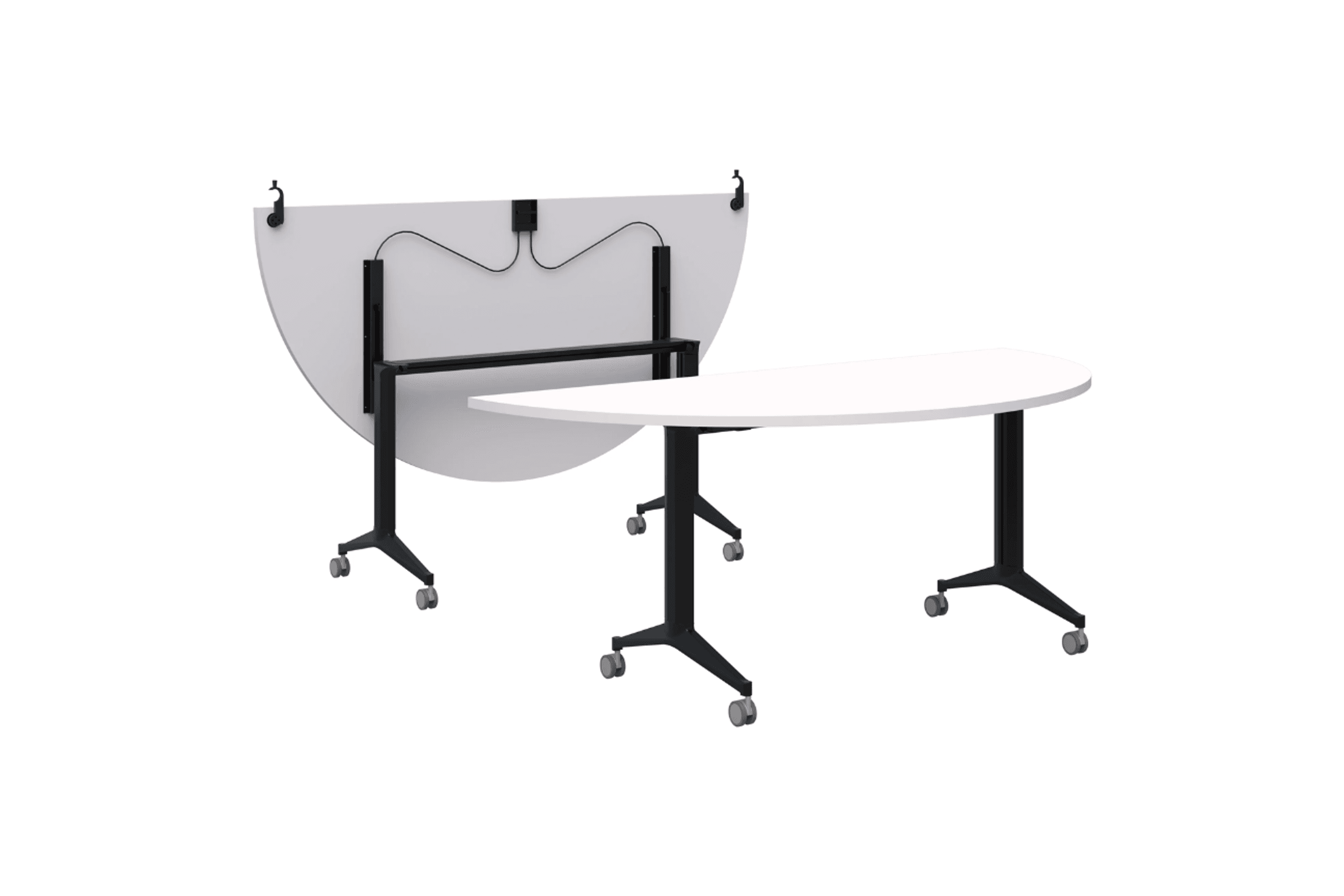 Boost Semi-Circular Flip Table
