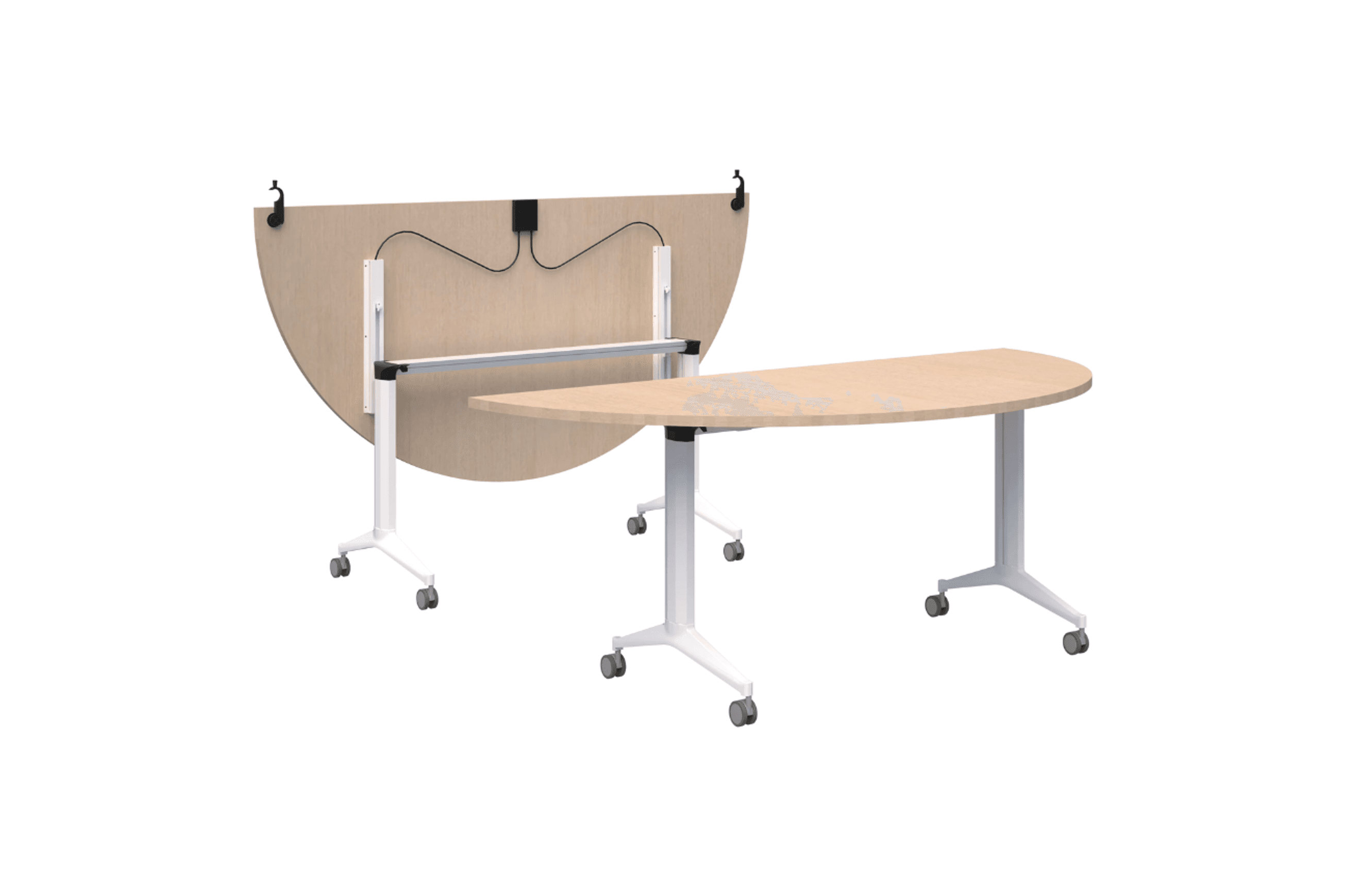 Boost Semi-Circular Flip Table
