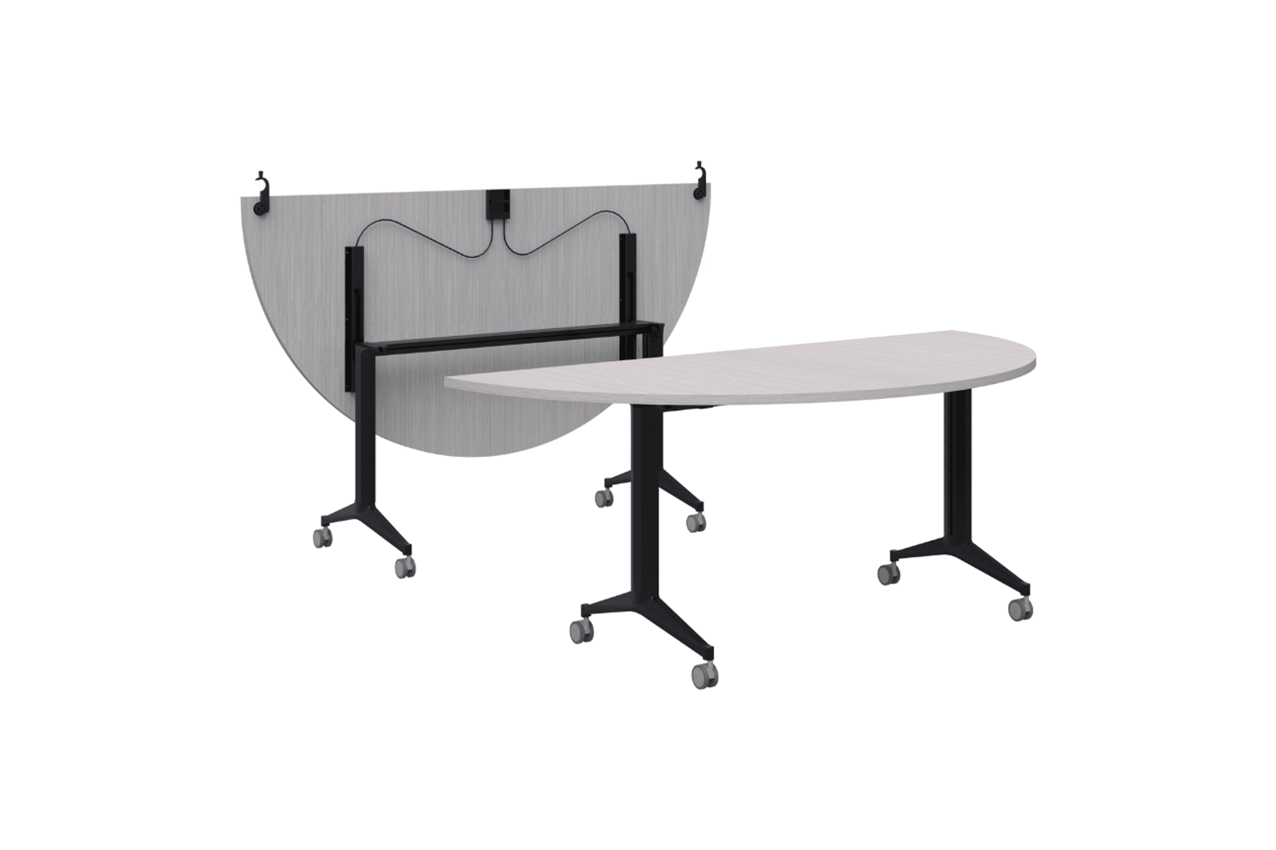 Boost Semi-Circular Flip Table