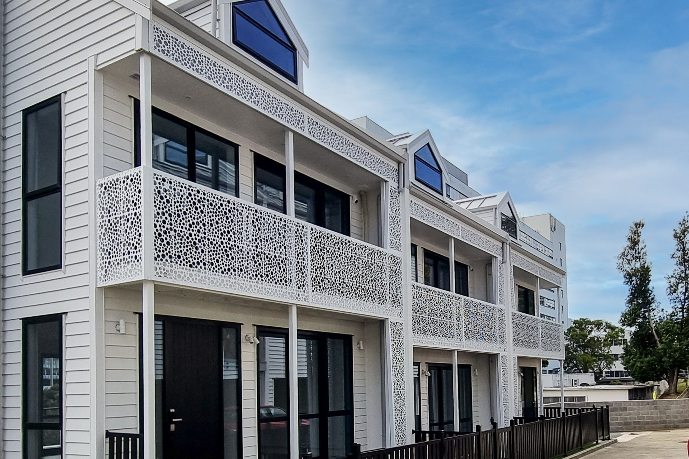 Perforated Metal Balustrades