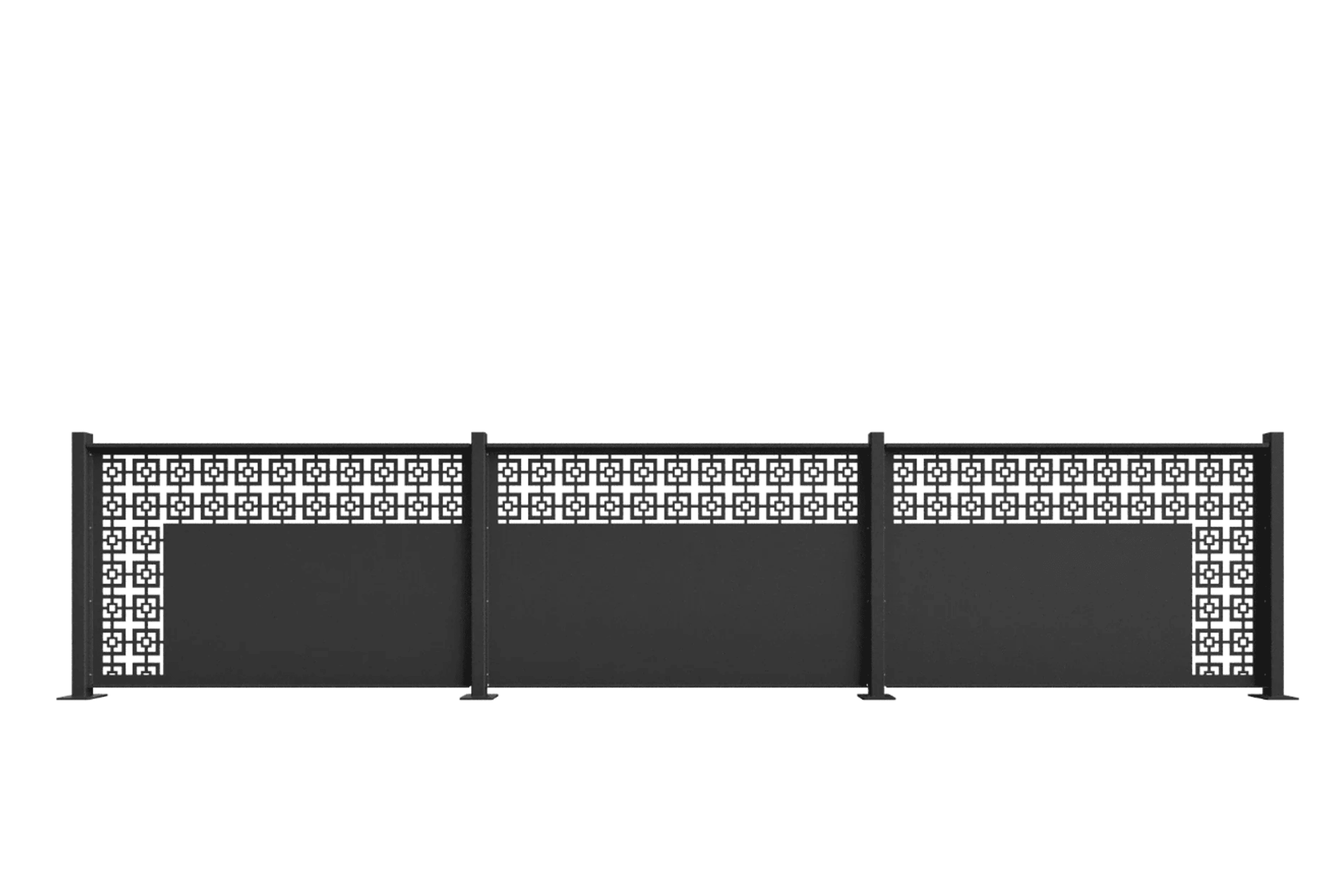 Vertical Square Trim Set Balustrade Design