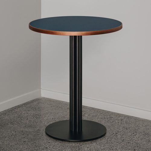 Round Timber Edged Laminate Top